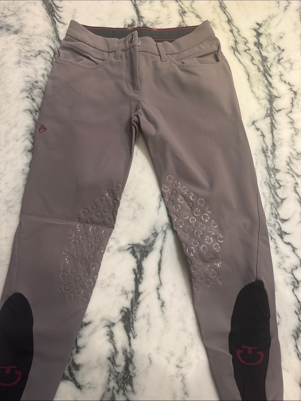 Women’s Neutral Mauve Gray Riding Breeches